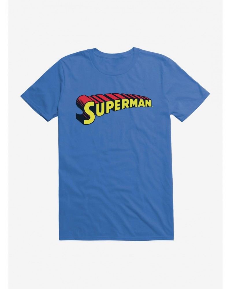 DC Comics Superman Red 3D Logo T-Shirt $9.56 T-Shirts