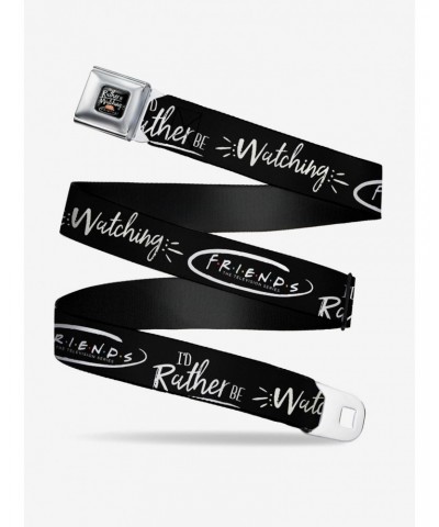 Friends I'd Rather Be Watching Friend the Television Series Seatbelt Belt $8.47 Belts
