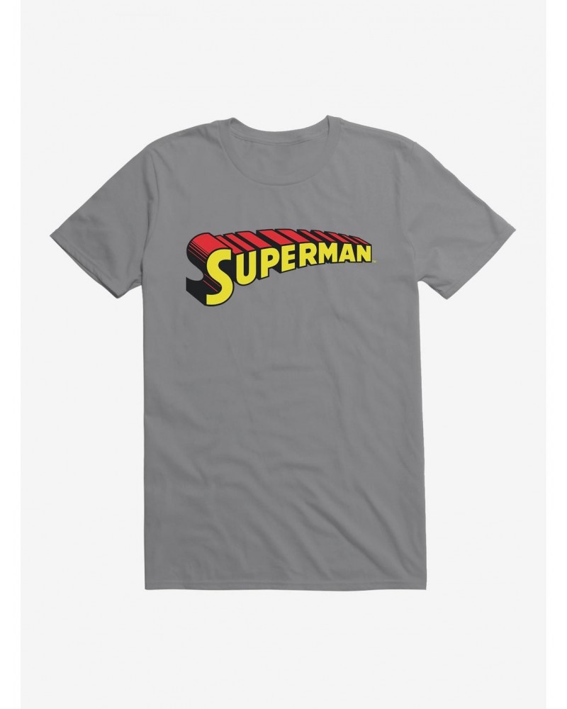 DC Comics Superman Red 3D Logo T-Shirt $9.56 T-Shirts