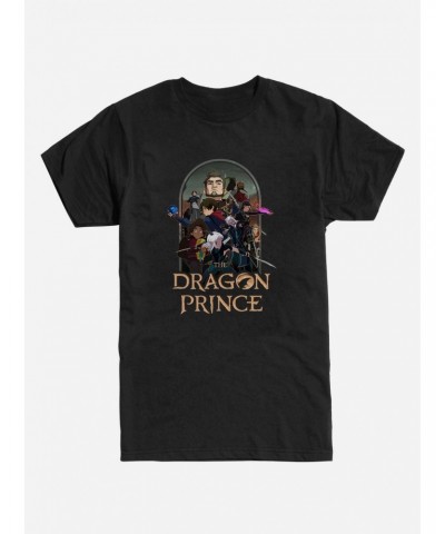 The Dragon Prince Group Black T-Shirt $7.07 T-Shirts