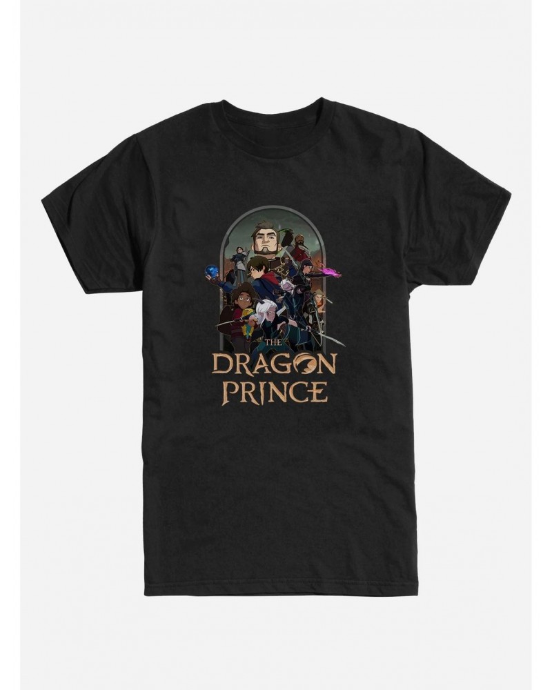 The Dragon Prince Group Black T-Shirt $7.07 T-Shirts