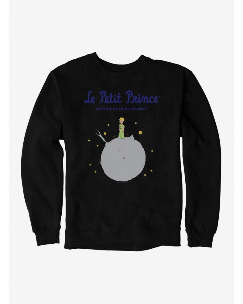 The Little Prince French Book Cover Sweatshirt $10.92 Sweatshirts