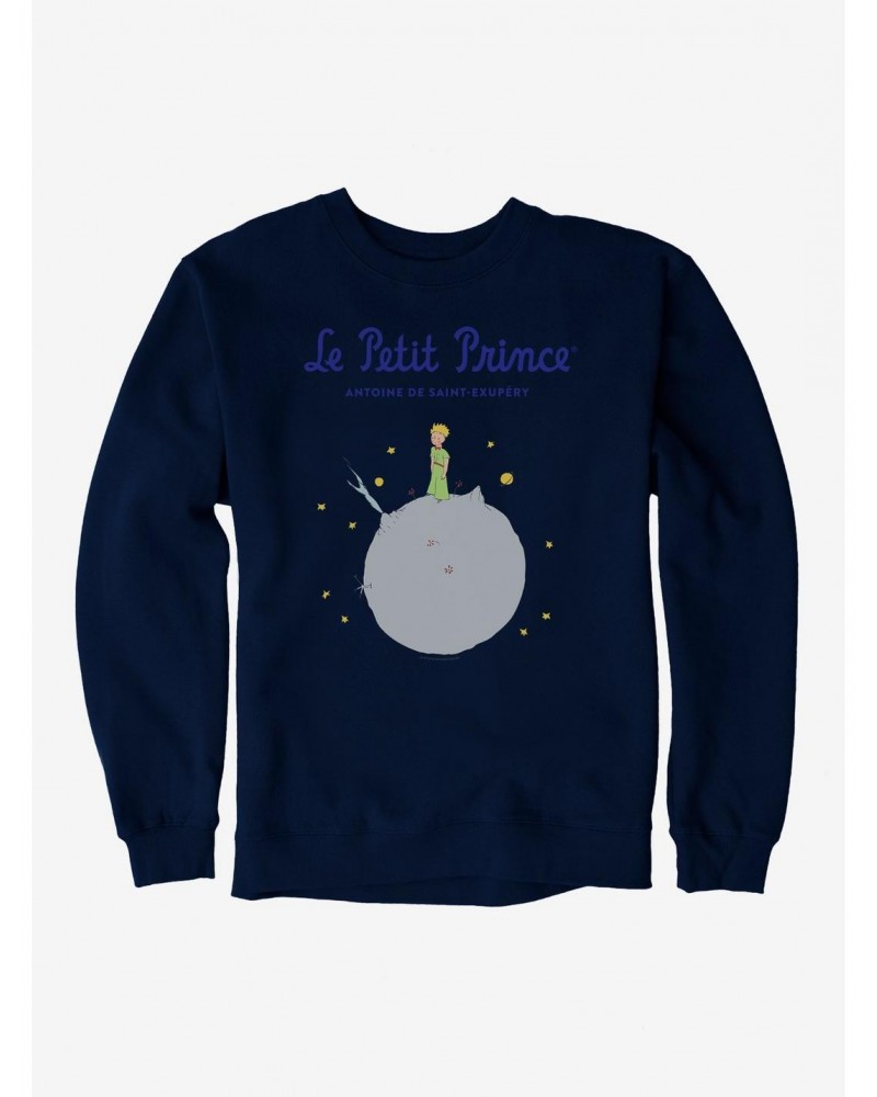 The Little Prince French Book Cover Sweatshirt $10.92 Sweatshirts