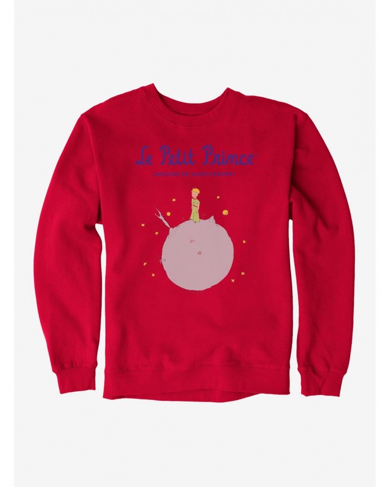 The Little Prince French Book Cover Sweatshirt $10.92 Sweatshirts