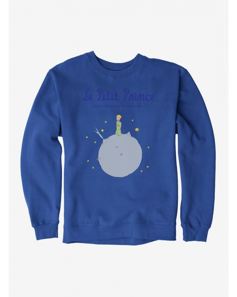 The Little Prince French Book Cover Sweatshirt $10.92 Sweatshirts