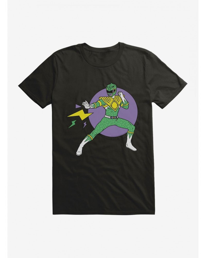 Mighty Morphin Power Rangers Green Ranger Offense Move T-Shirt $8.99 T-Shirts