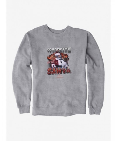 Robot Chicken Composite Santa Sweatshirt $13.87 Sweatshirts