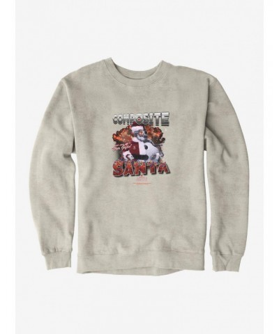 Robot Chicken Composite Santa Sweatshirt $13.87 Sweatshirts