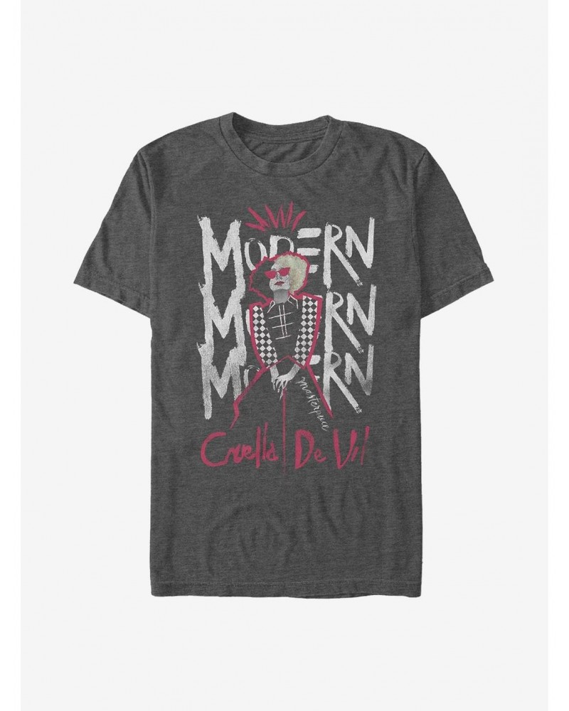Disney Cruella Modern Masterpiece T-Shirt $10.76 T-Shirts