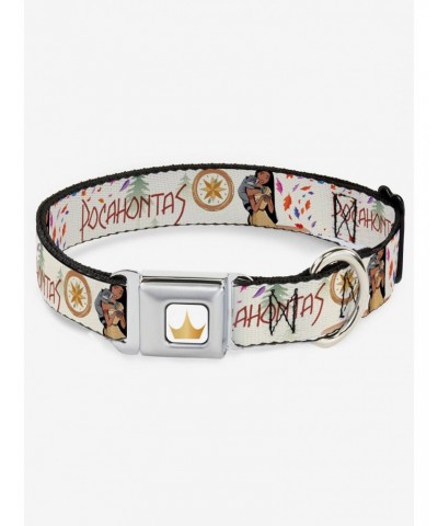 Disney Pocahontas Pocahontas And Meeko Compass Seatbelt Dog Collar $9.85 Pet Collars