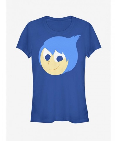Disney Pixar Inside Out Joy Face Girls T-Shirt $9.96 T-Shirts
