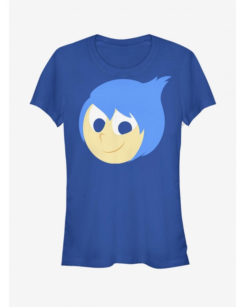 Disney Pixar Inside Out Joy Face Girls T-Shirt $9.96 T-Shirts