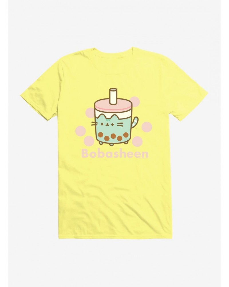 Pusheen Sips Bobasheen T-Shirt $6.69 T-Shirts