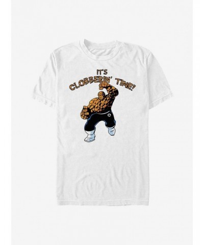 Marvel Fantastic Four Time To Clobber T-Shirt $9.37 T-Shirts