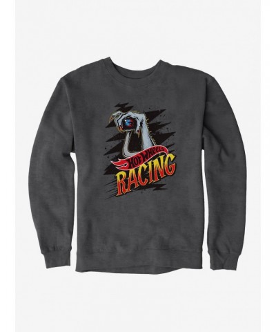 Hot Wheels Spooky Racing Hand Sweatshirt $14.17 Sweatshirts