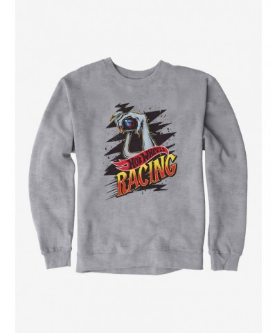 Hot Wheels Spooky Racing Hand Sweatshirt $14.17 Sweatshirts