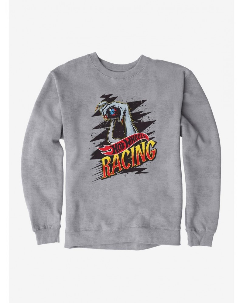 Hot Wheels Spooky Racing Hand Sweatshirt $14.17 Sweatshirts