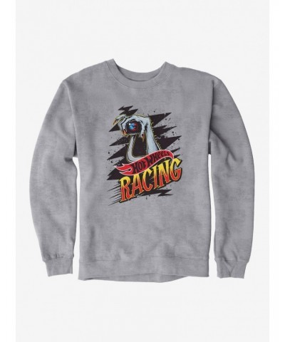 Hot Wheels Spooky Racing Hand Sweatshirt $14.17 Sweatshirts