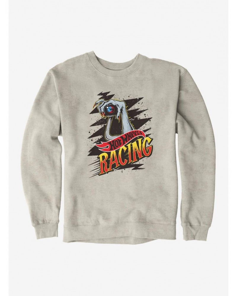 Hot Wheels Spooky Racing Hand Sweatshirt $14.17 Sweatshirts