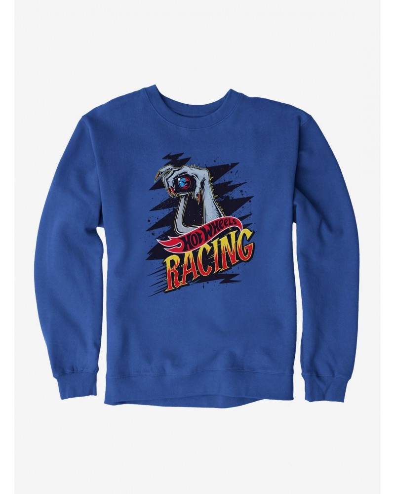 Hot Wheels Spooky Racing Hand Sweatshirt $14.17 Sweatshirts