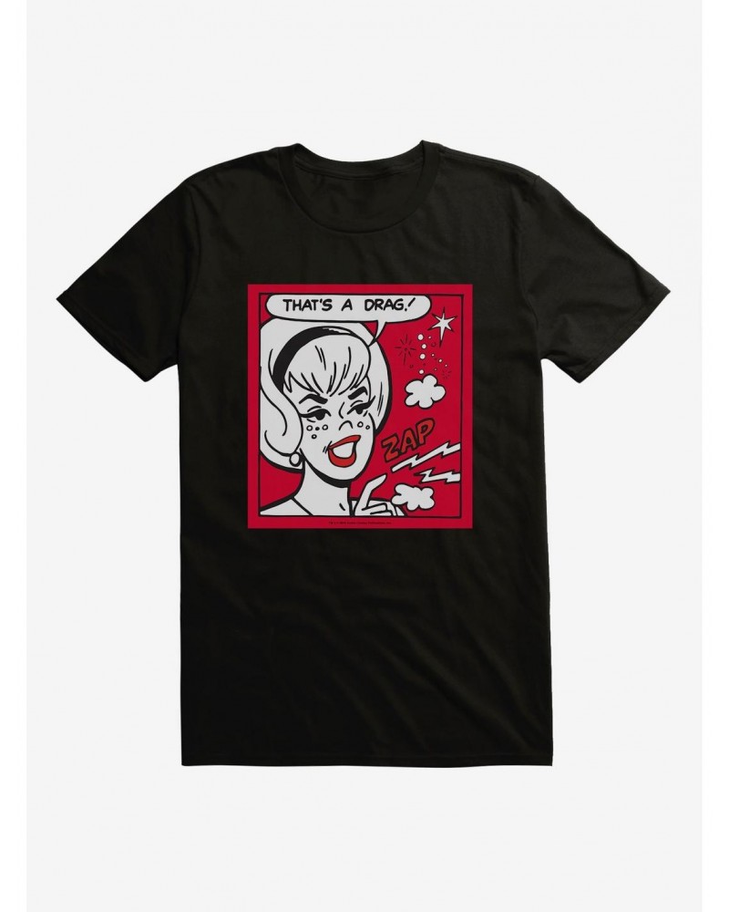 Archie Comics Sabrina The Teenage Witch That's A Drag T-Shirt $9.56 T-Shirts