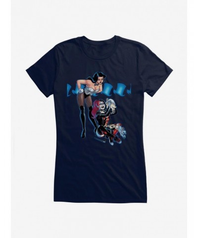 DC Comics Batman Harley Quinn Magic Trick Girls T-Shirt $7.17 T-Shirts