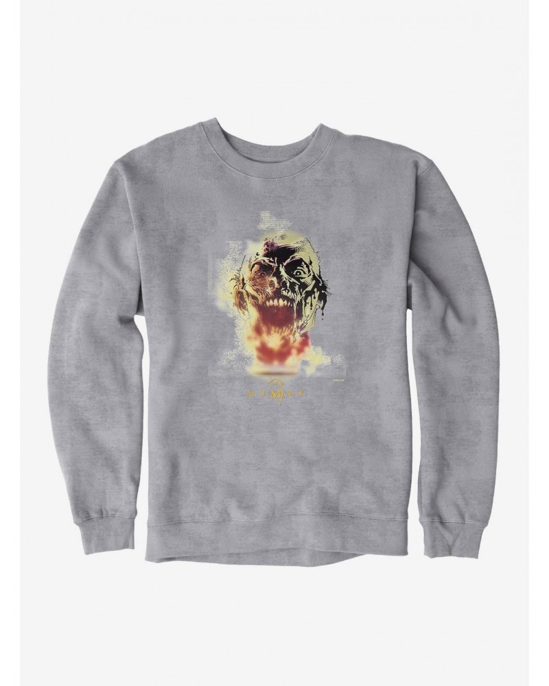 The Mummy Disintegrating Face Sweatshirt $12.40 Sweatshirts