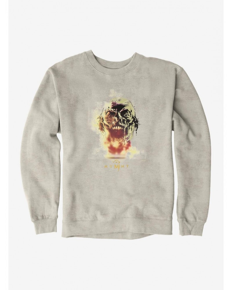 The Mummy Disintegrating Face Sweatshirt $12.40 Sweatshirts