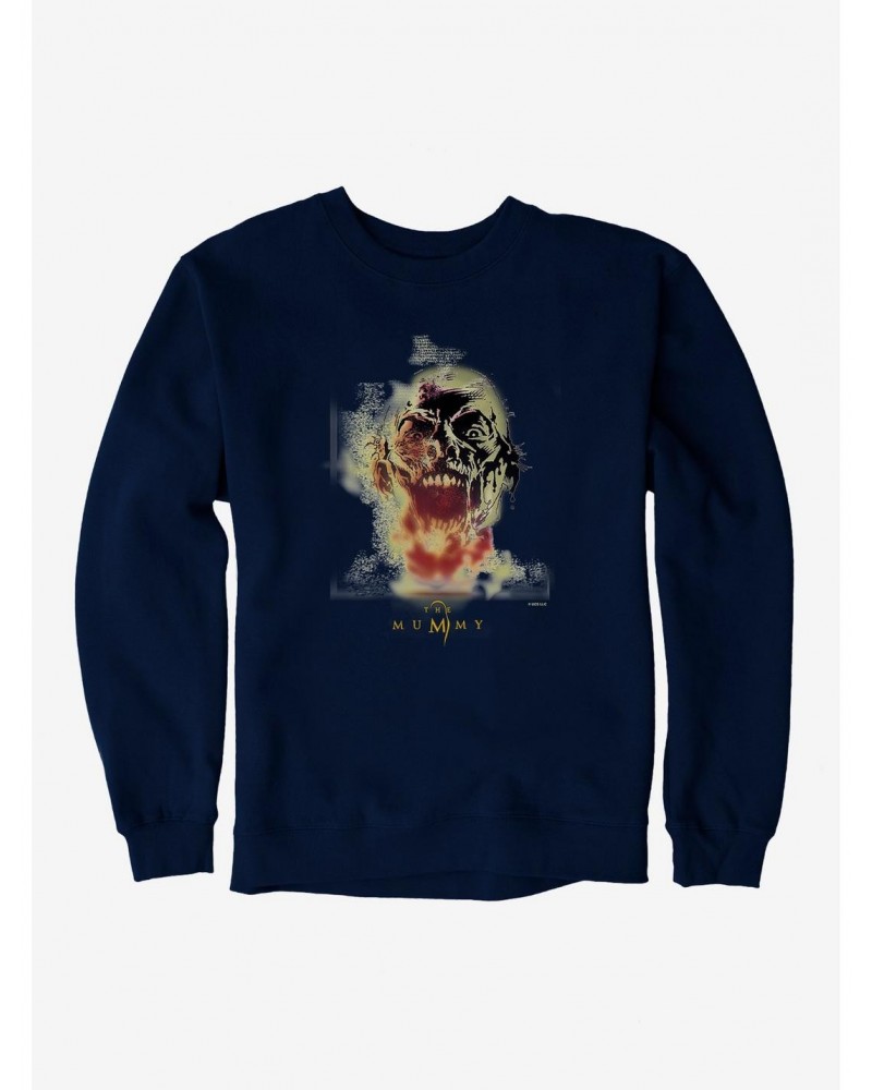 The Mummy Disintegrating Face Sweatshirt $12.40 Sweatshirts