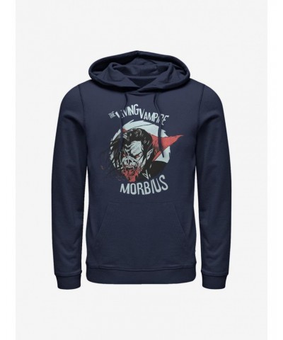 Marvel Morbius Moonlight Vampire Hoodie $15.09 Hoodies