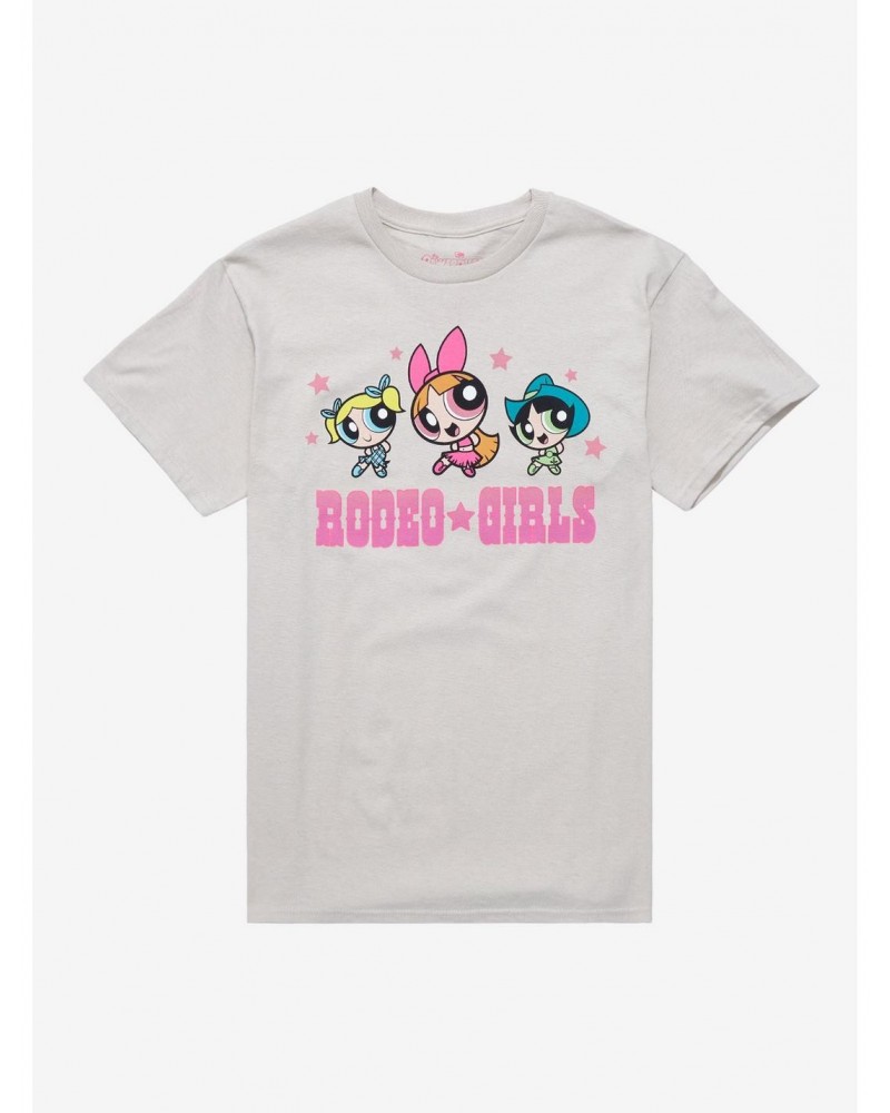 The Powerpuff Girls Rodeo Cowgirls Boyfriend Fit Girls T-Shirt $4.32 T-Shirts
