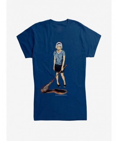 Chilling Adventures of Sabrina Broom Girls T-Shirt $10.96 T-Shirts