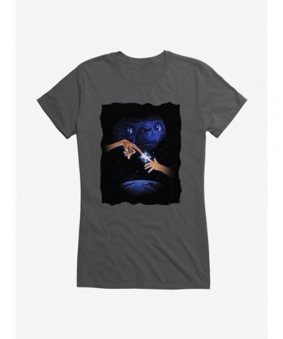 E.T. 40th Anniversary Illuminating Finger Touch Girls T-Shirt $8.72 T-Shirts