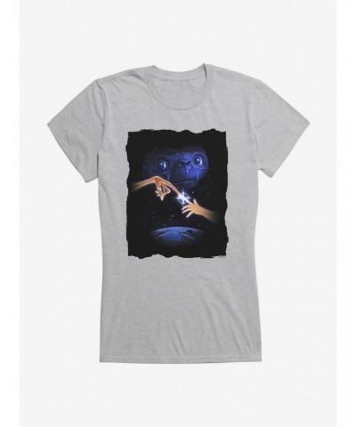 E.T. 40th Anniversary Illuminating Finger Touch Girls T-Shirt $8.72 T-Shirts