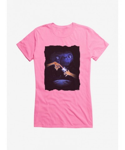 E.T. 40th Anniversary Illuminating Finger Touch Girls T-Shirt $8.72 T-Shirts