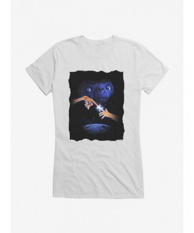 E.T. 40th Anniversary Illuminating Finger Touch Girls T-Shirt $8.72 T-Shirts