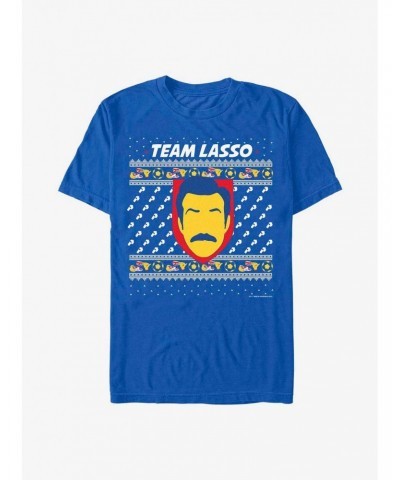 Ted Lasso Team Lasso Ugly Sweater T-Shirt $5.12 T-Shirts