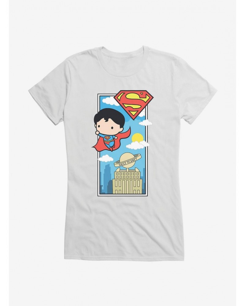 DC Comics Superman Chibi Daily Planet Girls T-Shirt $7.57 T-Shirts