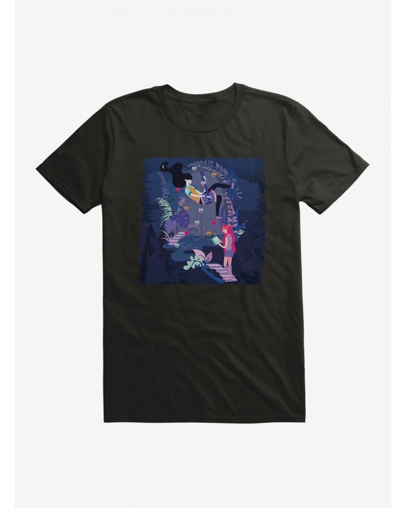 Adventure Time Jungle Hearts T-Shirt $8.22 T-Shirts