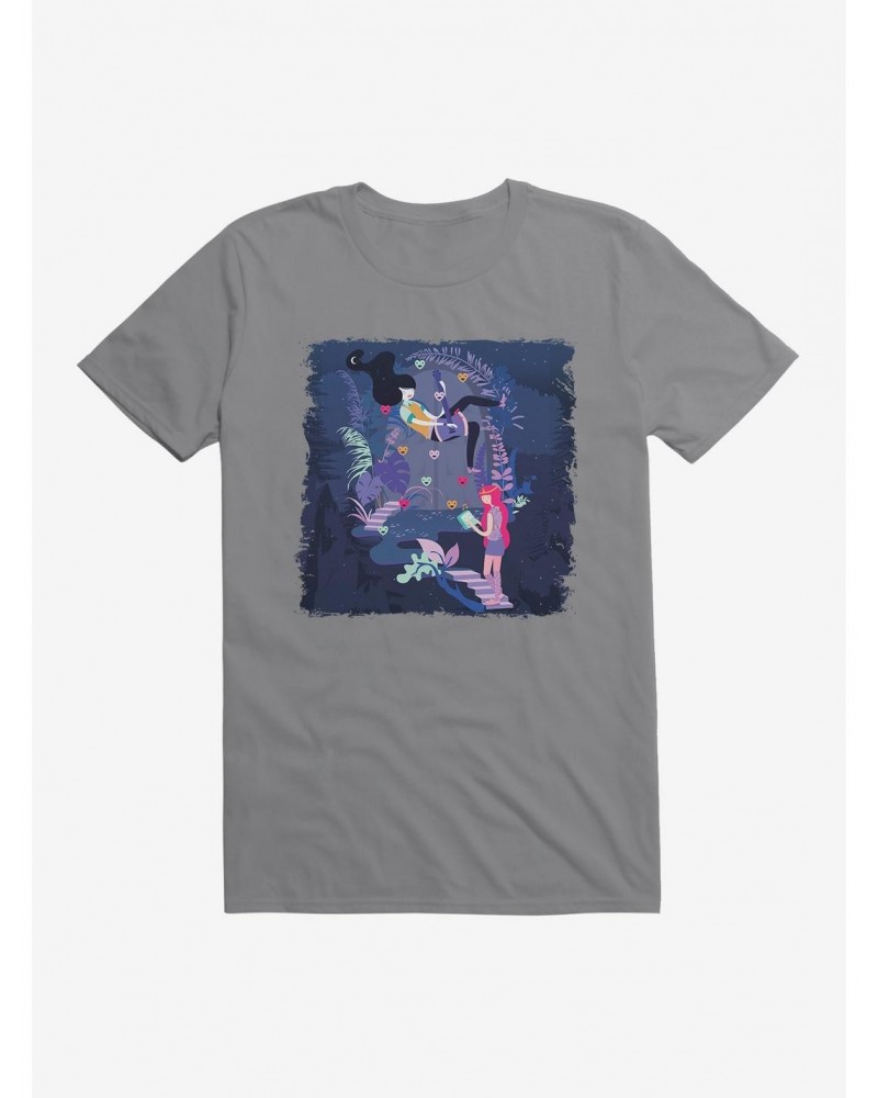 Adventure Time Jungle Hearts T-Shirt $8.22 T-Shirts