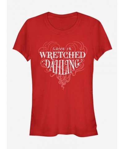 Disney Villains Cruella De Vil Love Is Wretched Dahling Girls T-Shirt $5.50 T-Shirts