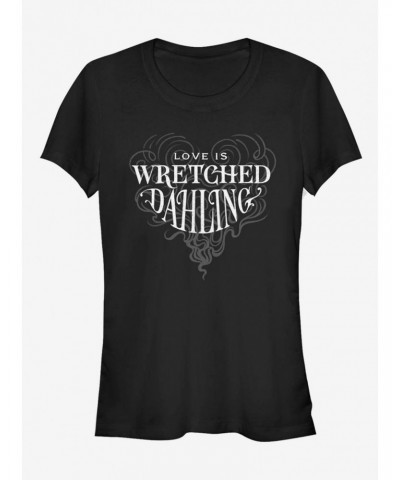 Disney Villains Cruella De Vil Love Is Wretched Dahling Girls T-Shirt $5.50 T-Shirts