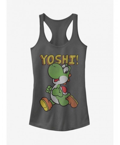 Nintendo Running Yoshi Girls Tank $7.97 Tanks