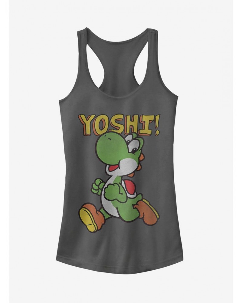 Nintendo Running Yoshi Girls Tank $7.97 Tanks