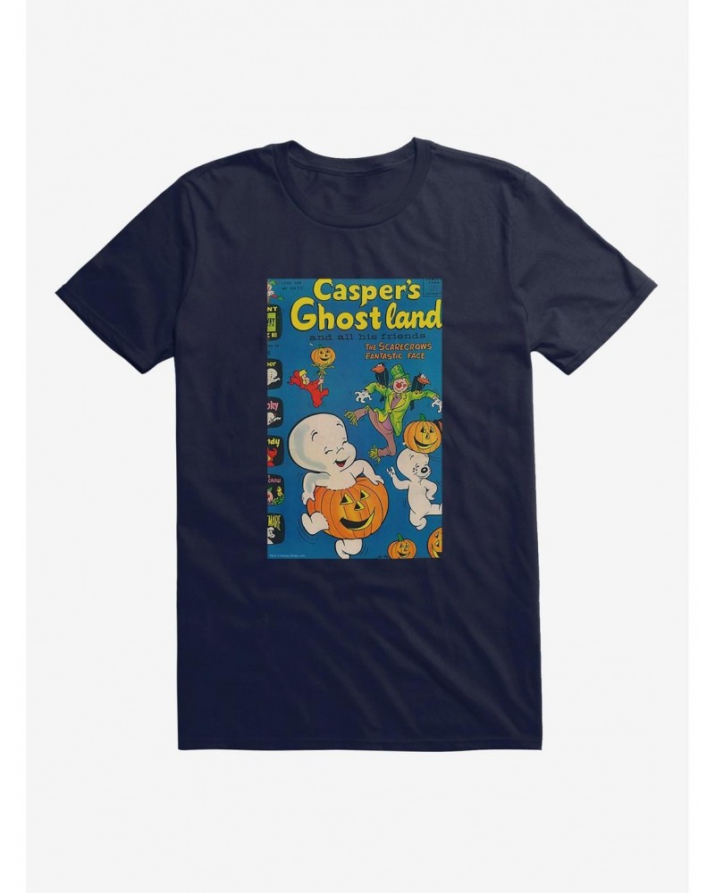 Casper The Friendly Ghost Ghostland Comic Cover T-Shirt $10.99 T-Shirts