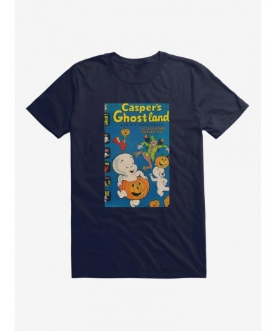 Casper The Friendly Ghost Ghostland Comic Cover T-Shirt $10.99 T-Shirts