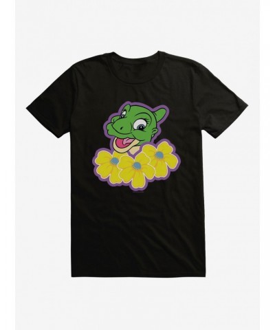 The Land Before Time Ducky Flowers T-Shirt $6.88 T-Shirts