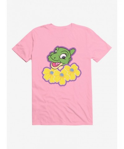 The Land Before Time Ducky Flowers T-Shirt $6.88 T-Shirts