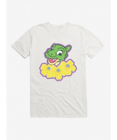 The Land Before Time Ducky Flowers T-Shirt $6.88 T-Shirts