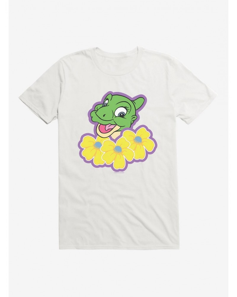 The Land Before Time Ducky Flowers T-Shirt $6.88 T-Shirts